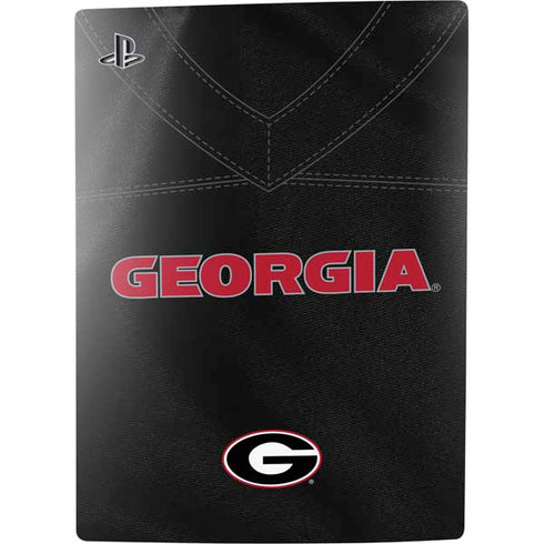 University of Georgia Black Jersey PS5 Console Skin